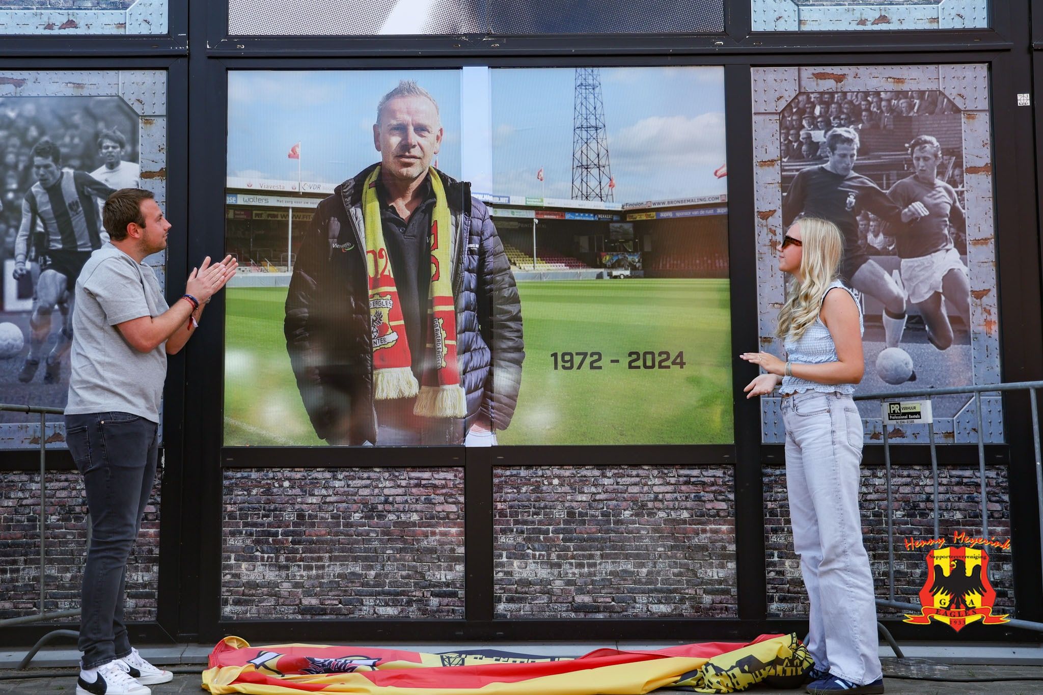 Kees Vierhouten remembered at Go Ahead Eagles